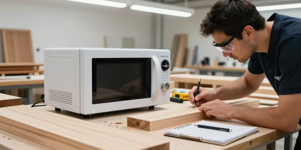 SHASHEL® equipment for effective woodworm elimination in a modern workshop setting.